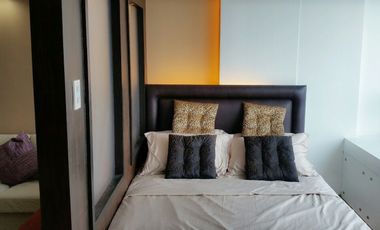 Interior designed and fully furnished studio unit at The St. Francis Shangrila Place