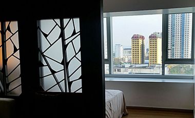 Interior designed and fully furnished studio unit at The St. Francis Shangrila Place