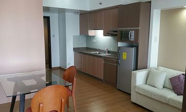 Interior designed and fully furnished studio unit at The St. Francis Shangrila Place