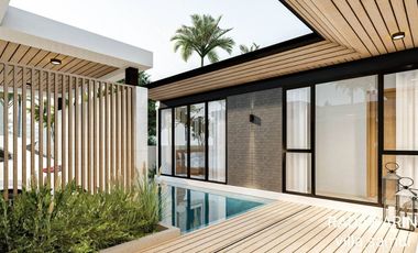 samui villa for sale built of plan 2b3b swimming pool 5 minutes from beach