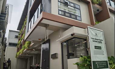 Townhouse for SALE in Cubao Quezon City - BrandNew RFO with 4BR and 2 Car Garage
