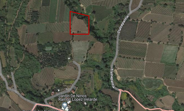 En Venta Predio 3346 m². Tlayacapan, Morelos