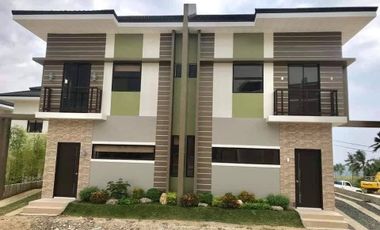 READY FOR OCCUPANCY-4 bedroom duplex house and lot for sale in Minglanilla Highland Phase 1 Cebu