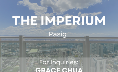For Sale: 2 Bedroom and 3 Bedroom Units in The Imperium at Capitol Commons, Pasig