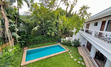 FOR SALE: NEWLY RENOVATED AYALA ALABANG MANSION WITH POOL