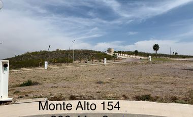LOTE / Terreno en Residencial La Vista Monte Alto 154