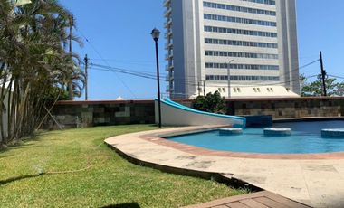 DEPARTAMENTO EN RENTA CON ALBERCA FRENTE A LA PLAYA PLAYA HERMOSA BOCA DEL RIO