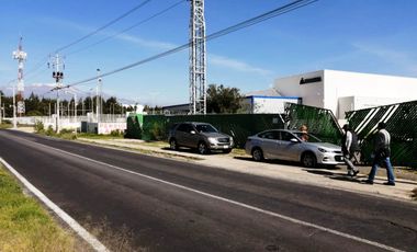 Terreno industrial de oportunidad en venta aeropuerto Huejotzingo Puebla