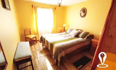 Casa y 3 cabañas parcela 8.300m². Villarrica-Pucón