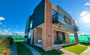 VENTA CASA PARA ESTRENAR EN CHIA  VEREDA FAGUA