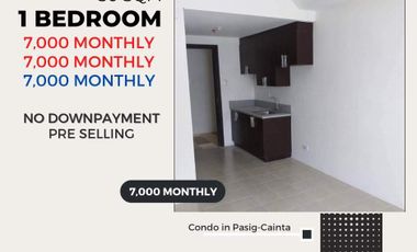 1 Bedroom 9,000 monthly in Pasig Soon to Rise Elevated Condo