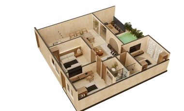 Departamentos con alberca propia en Holistika a super precios