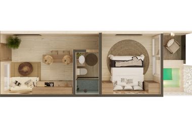 Departamentos con alberca propia en Holistika a super precios