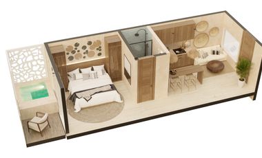 Departamentos con alberca propia en Holistika a super precios