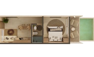 Departamentos con alberca propia en Holistika a super precios