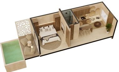 Departamentos con alberca propia en Holistika a super precios