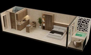 Departamentos con alberca propia en Holistika a super precios