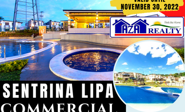 Commercial Lot For Sale 66sqm. in Sentrina Lipa Batangas