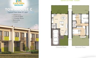 Casa Mira Bacolod Townhouse C Mid Unit