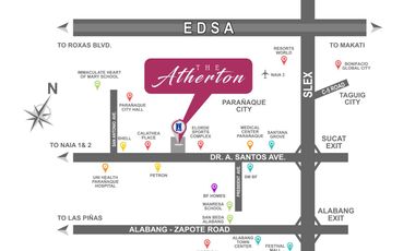READY TO MOVE IN Spacious 2-BR Condo End Unit in Parañaque near Airport, Parañaque City Hall