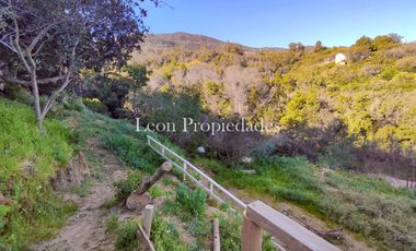 Se vende Parcela de 1ha con 2 casa en Monterrey, Curacaví