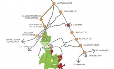 House and Lot for sale 3 Bedroom in Nuvali Laguna