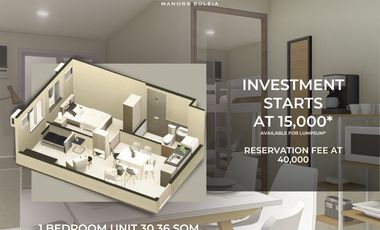 5th Floor 1 Bedroom Unit Amenitty View for Sale in Butuan City