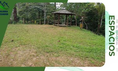 VENTA DE LOTE 88 EN LA QUITA VACACIONAL EL MANANTIAL, ENTRADA A PUERTO QUITO, PICHINCHA, ECUADOR
