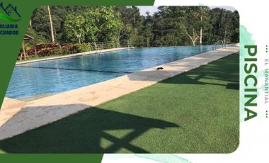 VENTA DE LOTE 88 EN LA QUITA VACACIONAL EL MANANTIAL, ENTRADA A PUERTO QUITO, PICHINCHA, ECUADOR