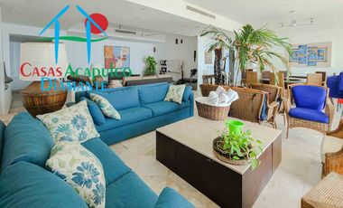 Exclusivo departamento de playa con alberca privada y vista al mar