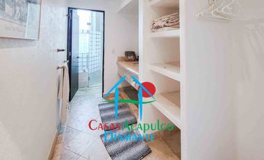 Exclusivo departamento de playa con alberca privada y vista al mar