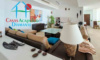 Exclusivo departamento de playa con alberca privada y vista al mar