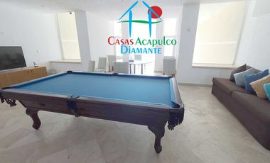 Exclusivo departamento de playa con alberca privada y vista al mar
