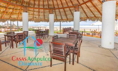 Exclusivo departamento de playa con alberca privada y vista al mar