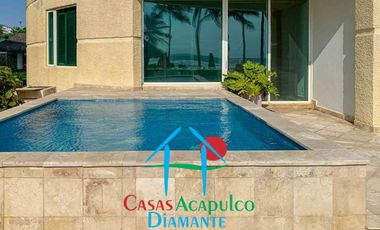 Exclusivo departamento de playa con alberca privada y vista al mar