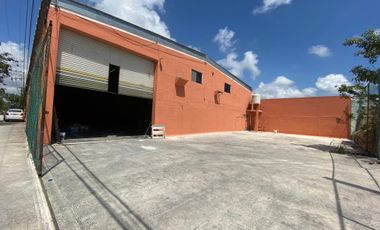 Bodega de 770 m2 en renta con oficina en Cancún, Quintana Roo