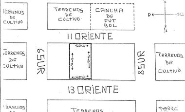 Terreno en venta en San Pedro Cholula Puebla Villas Arqueológicas