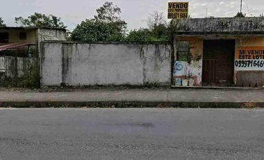 Venta de lote de Terreno de 300 metros camino a Rio Verde