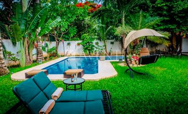 Casa amueblada disponible, Campestre Residencial, Cancún Quintana Roo.