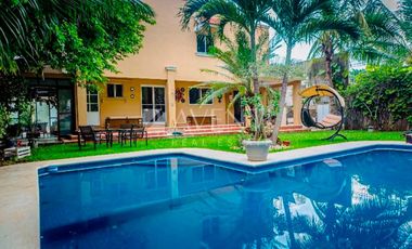 Casa amueblada disponible, Campestre Residencial, Cancún Quintana Roo.