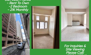 2 Bedroom Condo in San Juan 30sqm as low as 10K Monthly 515K To Move In