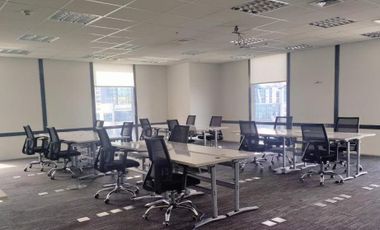 Semi- Furnished Large Whole Floor Office Space for Lease in BGC Good for BPO 24/7
