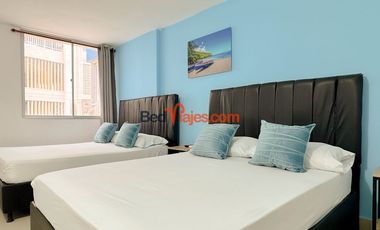 Alquier apto de 3 habitaciones en el Rodadero