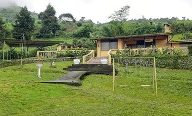 Pallatanga, Venta de Excelente Finca con Casa de Campo y Variada Plantación 1 Ha