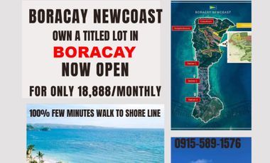 lot for sale in boracay island near beach