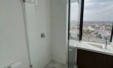 SE RENTA DEPARTAMENTO 2 RECAMARAS Y ESTUDIO TORRE QUORE ZAVALETA AMENIDADES