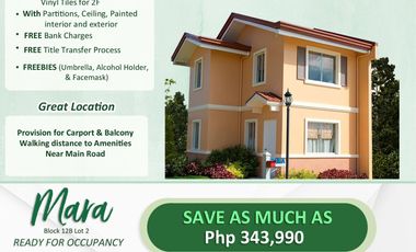 Ready for Occupancy 3-bedrooms House and Lot