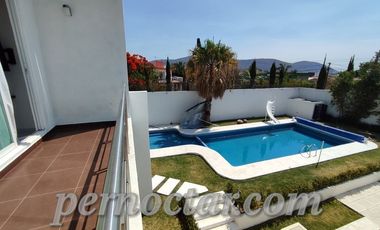 Hermosa Casa para Vacaciones o Fines de Semana en Fracc.Paraiso Tlahuica, Morelos