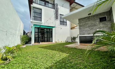 4 bedrooms modern house with garden in Greenwoods executive village pasig