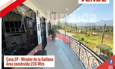 SE VENDE CASA 2P - BARRIO LA GAITANA - NEIVA (HUILA-COL)